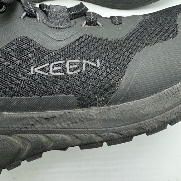 Keen Tempe Utility Sneakers Black Steel Toe Work Shoes Mens Size 8 D - Picture 10 of 10
